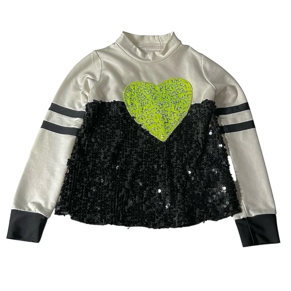 Weissman Sequin Dance‎ Costume Outfit. Size XS Child